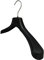 Kiroplast 12 Kleiderbügel für Jacken, Hemden, T-Shirts, Oberbekleidung, T-Shirts, Krücken, breite Schultern, für Damen, Herren, Kinder, 36 cm