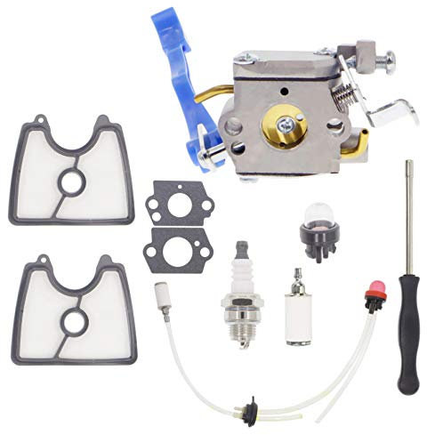 545081811 Carburatore per soffiatore Husqvarna 125B 125BX 125BVX C1Q-W37 con filtro aria 545112101 Kit tubo carburante 581798001