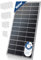 Solarpanel Monokristallin - 50 100 130 150 oder 165 W, 18 V für 12 V Batterien, Photovoltaik, Ladekabel, Setwahl - Solarzelle, Solaranlage für Wohnwagen, Camping, Balkon, Gartenhäuser