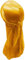 Hairizone seidige Durag Head Wrap Doo Lumpen für Männer Wellen (Gold)
