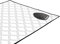 Encasa Homes Housse Table à Repasser avec Rembourrage en Feutre de 3 mm, Serrage par Cordon (Convient aux Planches Standard de Grandes de 125 x 39 cm), imprimé - White Tiles