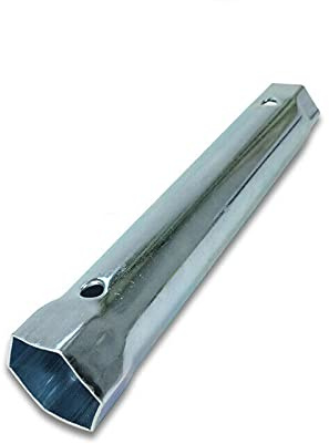 Box Wrench, 8-40mm Hexagonal Hollow Plumbers Spanner Metric Box Shower Valve Socket Wrench Set for Water Tap Installation and Maintenance