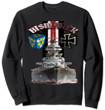Deutsche Schlachtschiff „BISMARCK“ Sweatshirt
