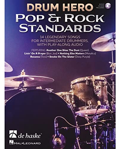 De Haske Drum Hero: Pop & Rock Standards - Noten für Schlagzeug