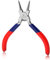 GOLD DEER Round Nose Pliers with Spring - Mini Jewelry Pliers for Wire Looping, Repair, Wrapping, Beading & Crafts