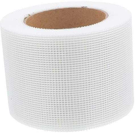 SOLUSTRE Ruban En Fibre De Verre Ruban À Mailles Bande De Sol Ruban D'Étanchéité Bande De Joints Pour Cloisons Sèches Ruban De Fissure Pour Les Murs Joints De Sol Ruban De Treillis Pour