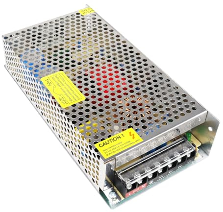 LightingWill Schaltnetzteil 24V 8,1A 200W Netzteil, LED Trafo Schaltwandler AC 230V aug DC 24 Volt, Adapter Transformator für LED Streifen Lichter, 3D Drucker, CCTV, LED Beleuchtung