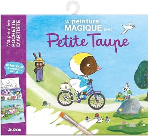 MA POCHETTE D'ARTISTE - PETITE TAUPE - MA PEINTURE MAGIQUE