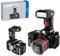 Technik Kamera Bausteine Bausatz, 407 Teile Retro Kamera Bausteine Spielzeug, SLR Kamera Bausteine Modellbausat, Kreativ Digital Kamera Modell Bauset, Geschenke für Erwachsene Teenager und Kinder