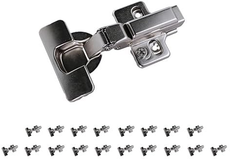 M.PASCUAL - Bisagra cazoleta Acodada clip con freno y regulación | Ø35mm | Pack 20 unidades