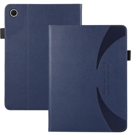 Funda para tablet PC Funda con tapa compatible con la tableta Oppo Realme Pad de 10,4 pulgadas, funda protectora de piel sintética ultra fina y ligera, antiarañazos, cubierta completa, parachoques