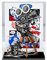 Acryl-Vitrine für Lego 43230 Kamera, Vitrine, schützt und dekorieren, Modell mit staubdichter Aufbewahrung, Größe 30 x 19,8 x 39,9 cm
