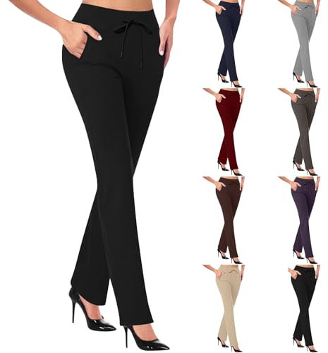 Generisch Yogahose Damen Lang High Waist Seamless Push Up Booty Leggins Hose für Sport Fitness Gym Workout Frauen einfarbig, modisch, lässig, Hüftlifting, hohe Elastizität, eng sitzende Yoga Leggings