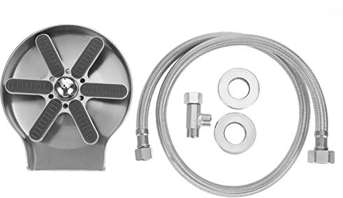 Tofficu Flaschenspüler Aus Edelstahl Für Waschbecken Metall-glasreiniger Mit Automatischer Wasserspülung Für Küche Und Bar Mit Hochdruckstrahl Für Gründliche Reinigung