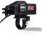Fegtrtyoa Cargador USB Dual para Motocicleta de 5 V y 2 A, Resistente Al Agua, para Teléfono Móvil, de Carga para Bicicletas Eléctricas, Scooters, Cuatrimotos y Ciclomotores.