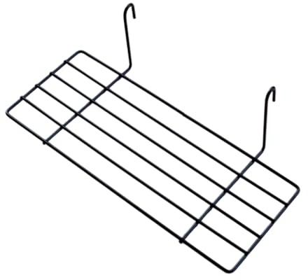 Kalttoy Gitter-Foto-Wand-Zubehör, Hängekorb, Schmiedeeisen, Wanddekoration für kreatives Regal, Organizer mit Haken