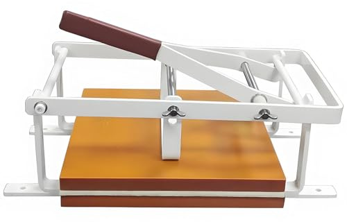 Manual Flatbed Press,Woodblock/Lead Type Press,12x12 Inch Linoleum Printing Press, Hand Lever Press Machine,for Woodblock Ink,Linoleum Cutting