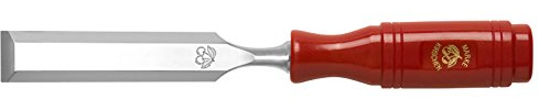 KIRSCHEN Werkzeuge 1003028 | Stechbeitel mit rotem Plastikheft - 28mm