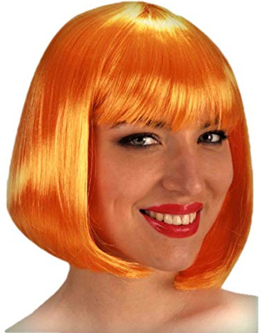 Carnival Toys 02509 - Perücke Pin Up, orange