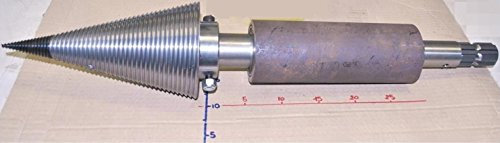 VITE SPACCALEGNA ROTATIVA A TRATTORE DIAMETRO 128 mm
