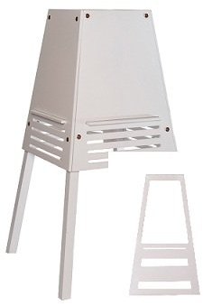 kidztower Lernturm Set (weiß) Learningtower Lernstuhl Lerntower