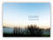 Wunderschöne Foto Trauer Dankeskarte mit Traum Landschaft: Danke | stilvolle Dankeskarte Dankeschön Karte mit Umschlag für die Anteilnahme