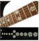 Inlay Sticker Griffbrett Position Marker für Gitarren & Bass Kevin Bond Pentagrams