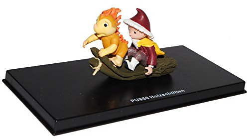 alles-meine.de GmbH unser Sandmännchen Figur - Holzschlitten PU 958 - Set incl. Vitrine - Miniatur Figur Traummobile - Sandmann - Sammlermodell - Sammelfigur auch für Puppenstube..