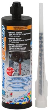 Mapei Epoxid-Mörtel für Metallverfugung und Metallverbund, Schwarz, 300 ml