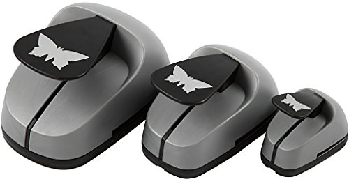 Creativ Company Craft Punch Set Shape Craftcraft Punch Schwarz, Grau