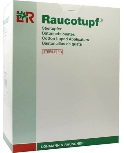 RAUCOTUPF Stieltupfer 2 St ster.kleiner Wattekopf 100X2 St