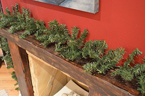Samuel ALEXANDER 4 x Christmas Canadian Pine Cosmos Artificial Garland Decoration With 180 Tips