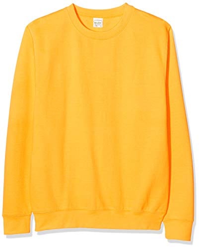 AWDis Men's Sweat Sweatshirt, Gold, Medium