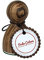 Stemplino® Stempel Ostern Maxistempel Größe L - Frohe Ostern - hochwertiger Holzstempel Motivstempel Holz Ostern Deko basteln Ostern
