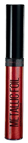 Maybelline Metallic Foil Lipstick, 105 Scorpion, 5 ml