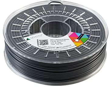 SMARTFIL ABS, 2,85 mm, Anthrazit, 750 g Filament für 3D-Druck von Smart Materials 3D