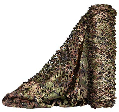 TongCamo Rouleau de Treillis de Camouflage Sitong de Grande Taille - Idéal Le Camouflage, la Chasse, la décoration Militaire - Parfait Faire de l'ombre