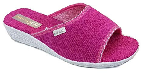 Patrizia Azzi Sandalo donna ciabatta mare piscina spa in spugna 100% art. 184 (37 EU, fucsia)