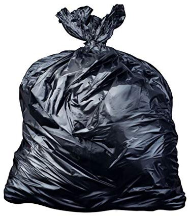 FRESH 365 200 Heavy Duty Black Bin Bags Refuse Sacks (Black)