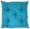 JEMIDI Stuhlkissen Stuhl Sitzkissen 40cm x 40cm x 8cm stark gepolstert für Indoor und Outdoor 1 Stück Aqua