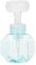 Schaumspender Leer Blumen Muster nachfüllbare Leere Schaumspender für Flüssigseife Shampoo Kosmetik Lotion Toilettenartikel Reisen Zuhause Blau