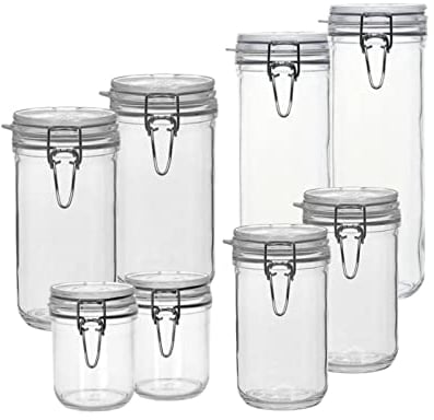 Flaschenland Fido Terrina 10FL30000092FL12 Lot de bocaux en verre Transparent