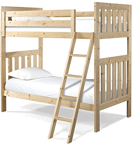 Etagenbett-Spannbetttuch, Fadenzahl 200, 100 % ägyptische Baumwolle, 76 x 191 cm, Wohnwagen, Wohnmobil – kleines Einzelbett (Hochbett-Spannbettlaken, weiß)