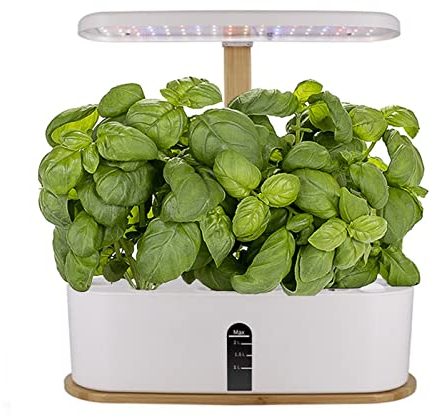 Sistema de Cultivo hidropónico, 10 cápsulas kit de iniciación de jardín para interior con luz crecimiento, Kit de germinación inteligente con función de sincronización de ciclo, Altura Ajustable#1