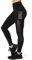 Yvette Sport Leggings Damen mit Mesh Taschen, high Waist Blickdicht Sporthose für Lauf Finess Alltagsleben, Schwarz, S