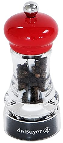De Buyer - Gewürzmühle Hip Hop 11 cm rot