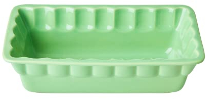 Steingut Ofenform - Grün