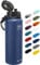 Fanhaw 1.2 L Insulated Stainless Steel Water Bottle with 1 Lid (Chug Lid) - For Kids, Women, Men | Leak & Sweat Proof with Anti-Dust Lid (Navy Blue)