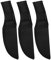 3PCS Straight Knife Sleeve, Nylon Knife Sheath Wearproof Knife Holster with Fixed Loop for Outdoor Camping Travel