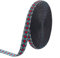 BENECREAT 10 Yard Rote Rautenstickerei-Polyesterbänder, 13 mm Breiter Ethnischer Vintage-Spitzenbesatz Zum Nähen von Kleidung, Tasche, Stirnbänder, Kissenbezüge, Halsband